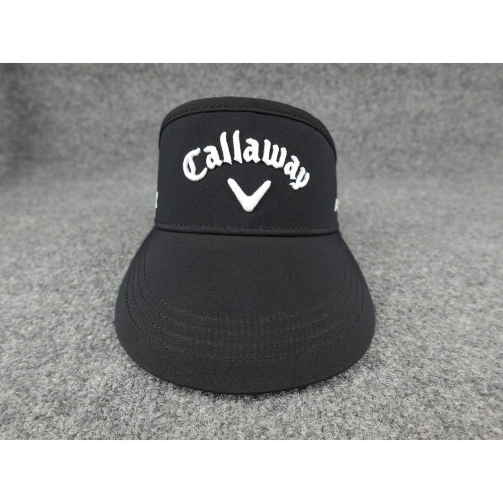 Callaway Golf Visor Mens Adjustable Black Mavrik Apex Odyssey Logo Hat